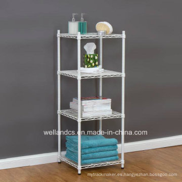 Revestimiento en polvo de metal Square Wire Livingroom Corner Rack / toalla Rack (CJ454590B4C)